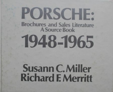 Merritt "Porsche Brochures and Sales Literatur 1948-1965" Porsche-Historie 1978 (8079)